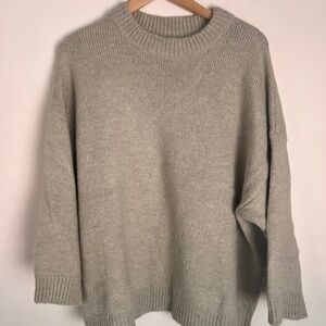 Womens sage green MNG sweater - M